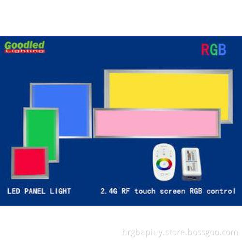 33W 60x60 cm RGB Dimmable LED Panel Light For Hotel, 2.4G R